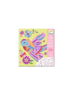 Coloriages brillants Petites ailes - Djeco