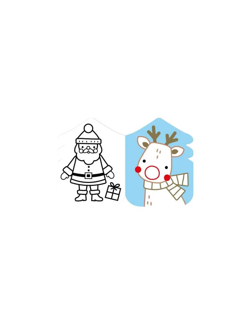 Coloriages fluos Noël - Auzou