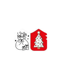 Coloriages fluos Noël - Auzou
