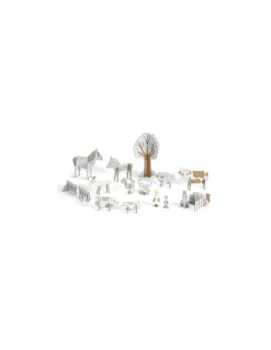 Colorie assemble et joue DIY Ferme - Djeco