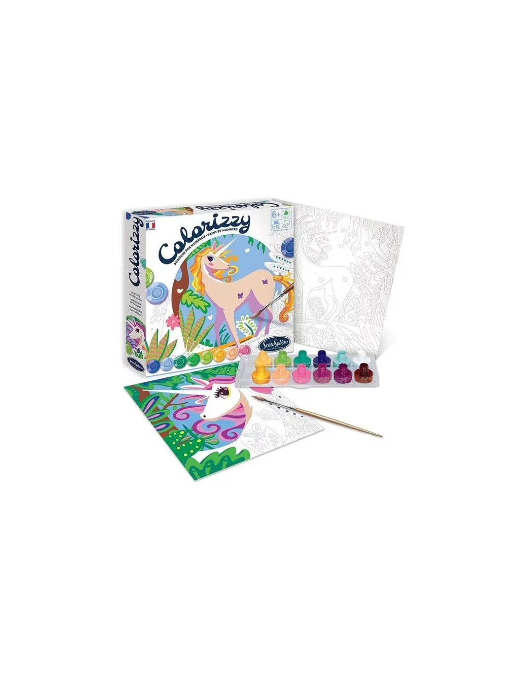 Colorizzy licornes - Sentosphère