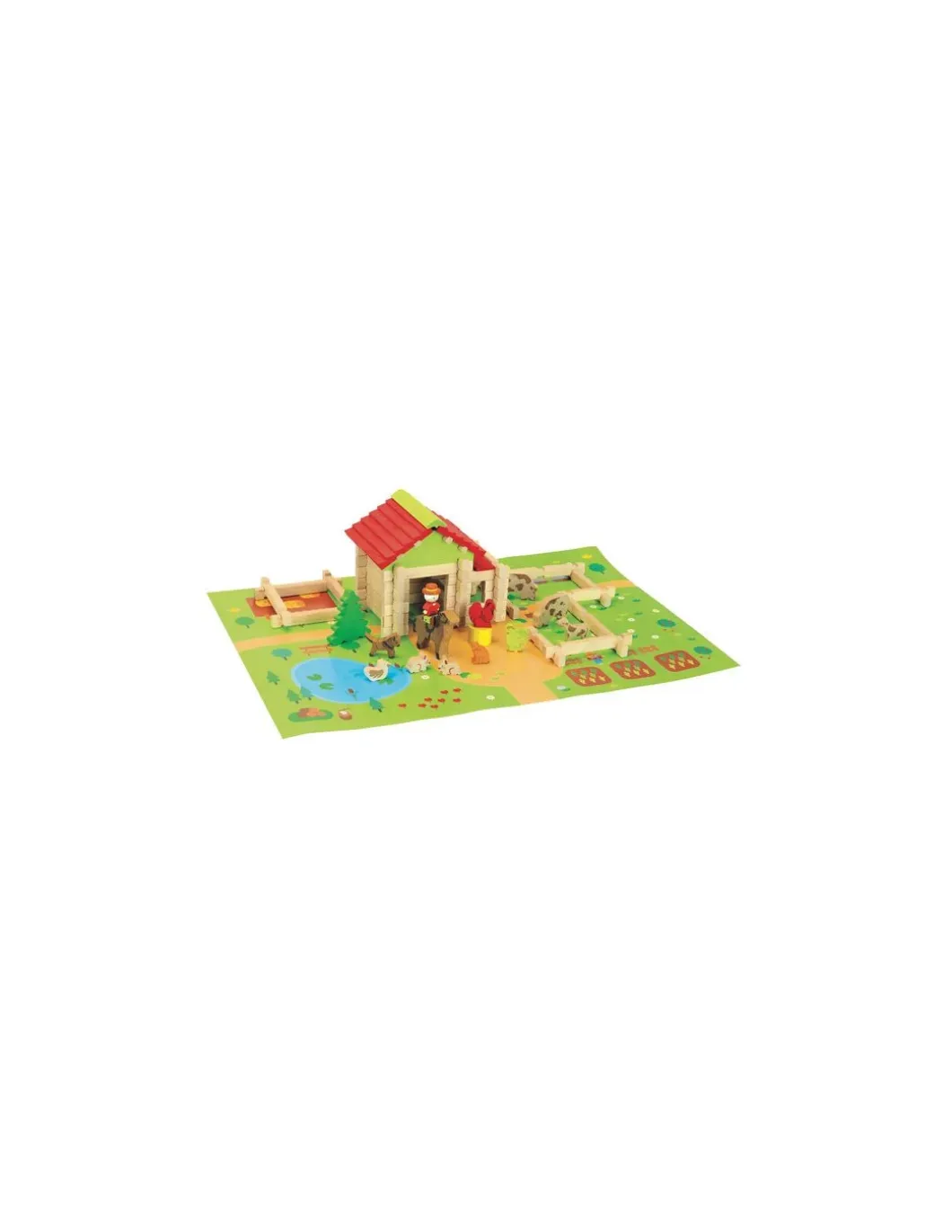 Construction ma première petite ferme 80 pièces - Jeujura