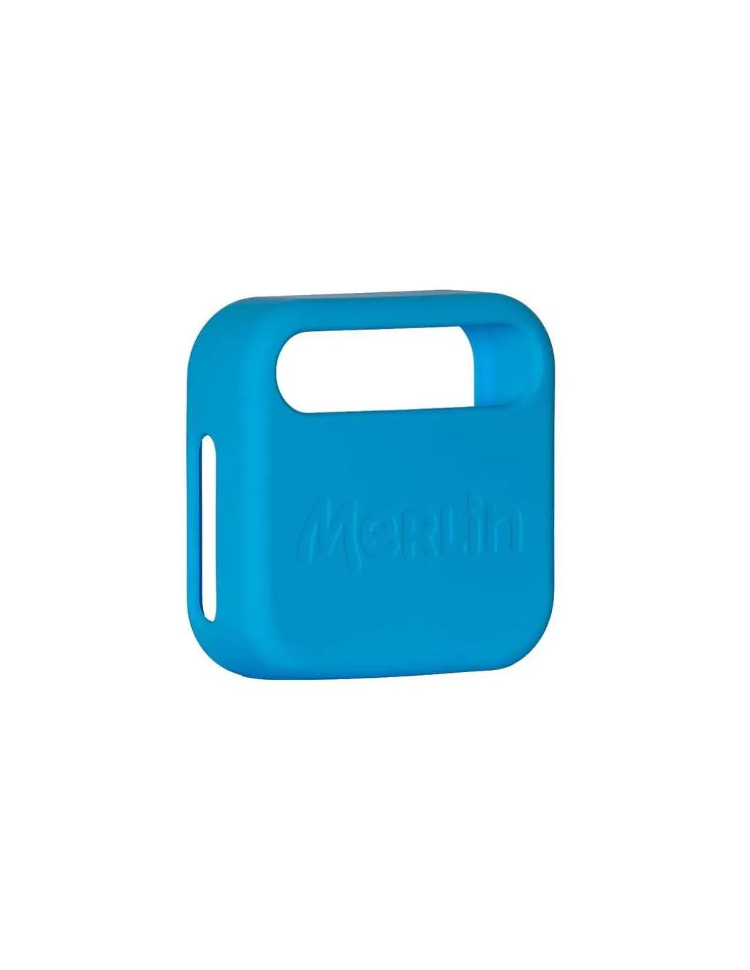 Coque de protection bleu azur pour enceinte Merlin