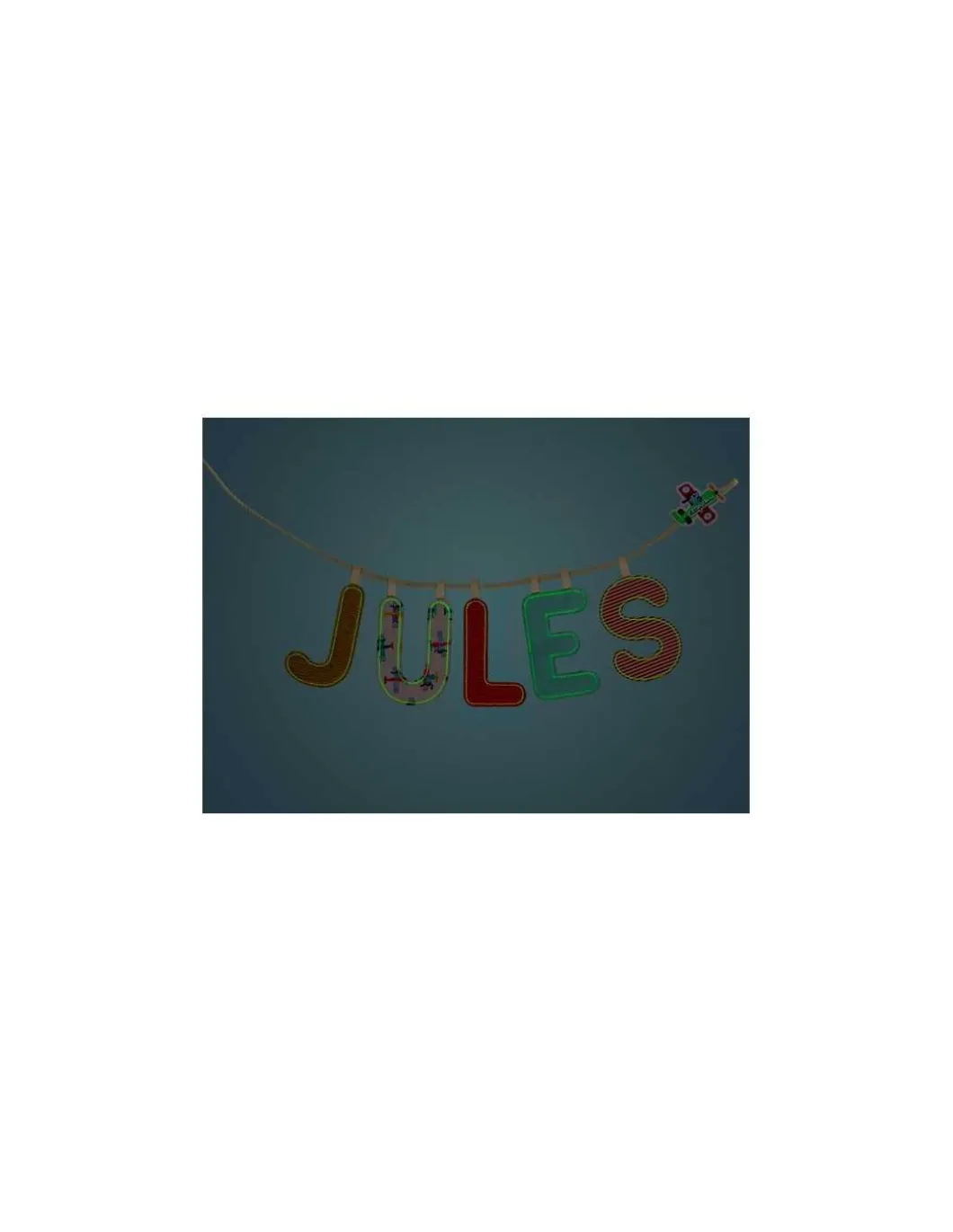 Corde pour lettre alphabet - Lilliputiens