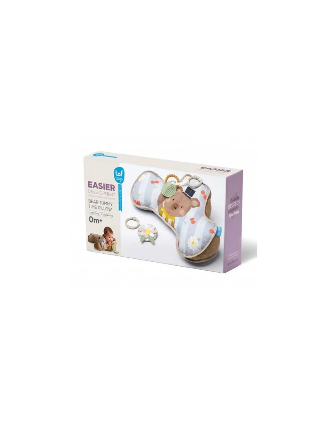 Coussin ours Tummy Time - Taf Toys