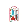Couteau du chef bleu et rouge - Chefclub Kids