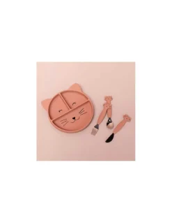 Couverts en silicone Chat - Trixie