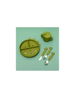 Couverts en silicone Dinosaure - Trixie