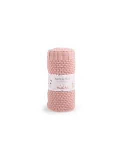 Couverture laine tricotée Après la pluie - Moulin Roty