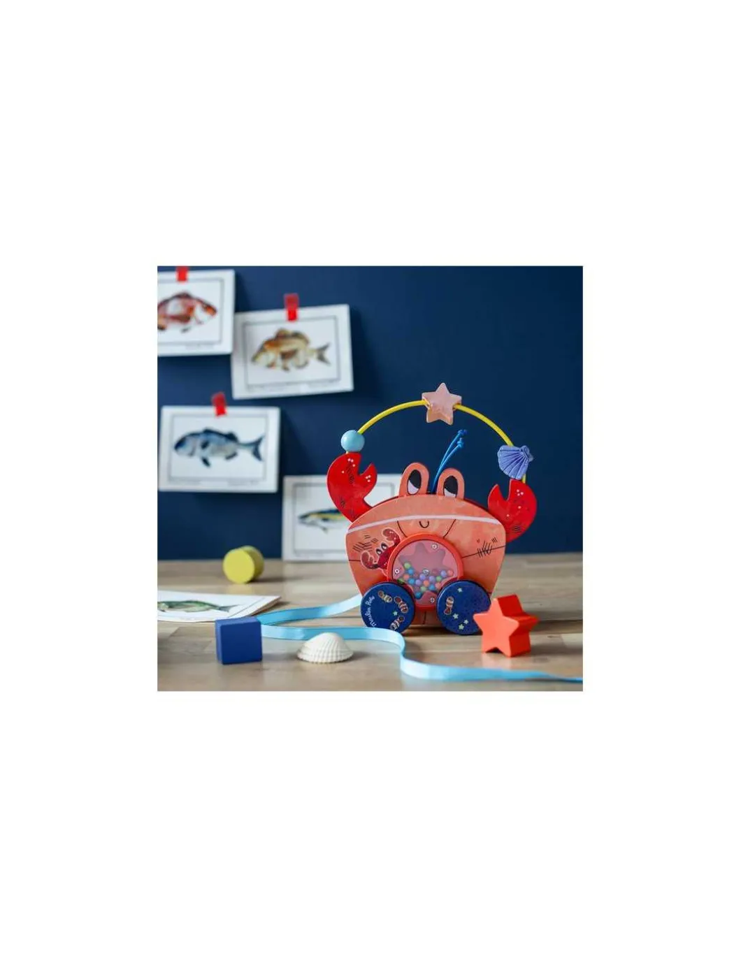 Crabe à tirer Les aventures de Paulie - Moulin Roty