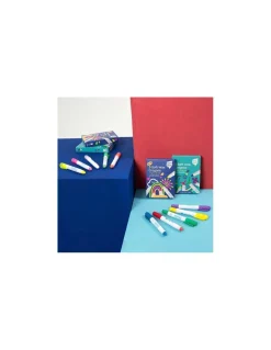 Crayons de cire lavables Néon - Super Petit