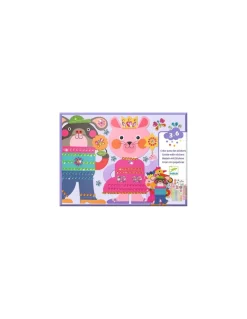 Créer avec des stickers Eclatants - Djeco
