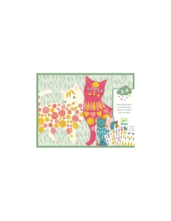 Créer avec du papier Les jolis chats d’Élodie - Djeco