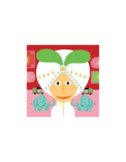 Créer des visages avec des stickers - Djeco