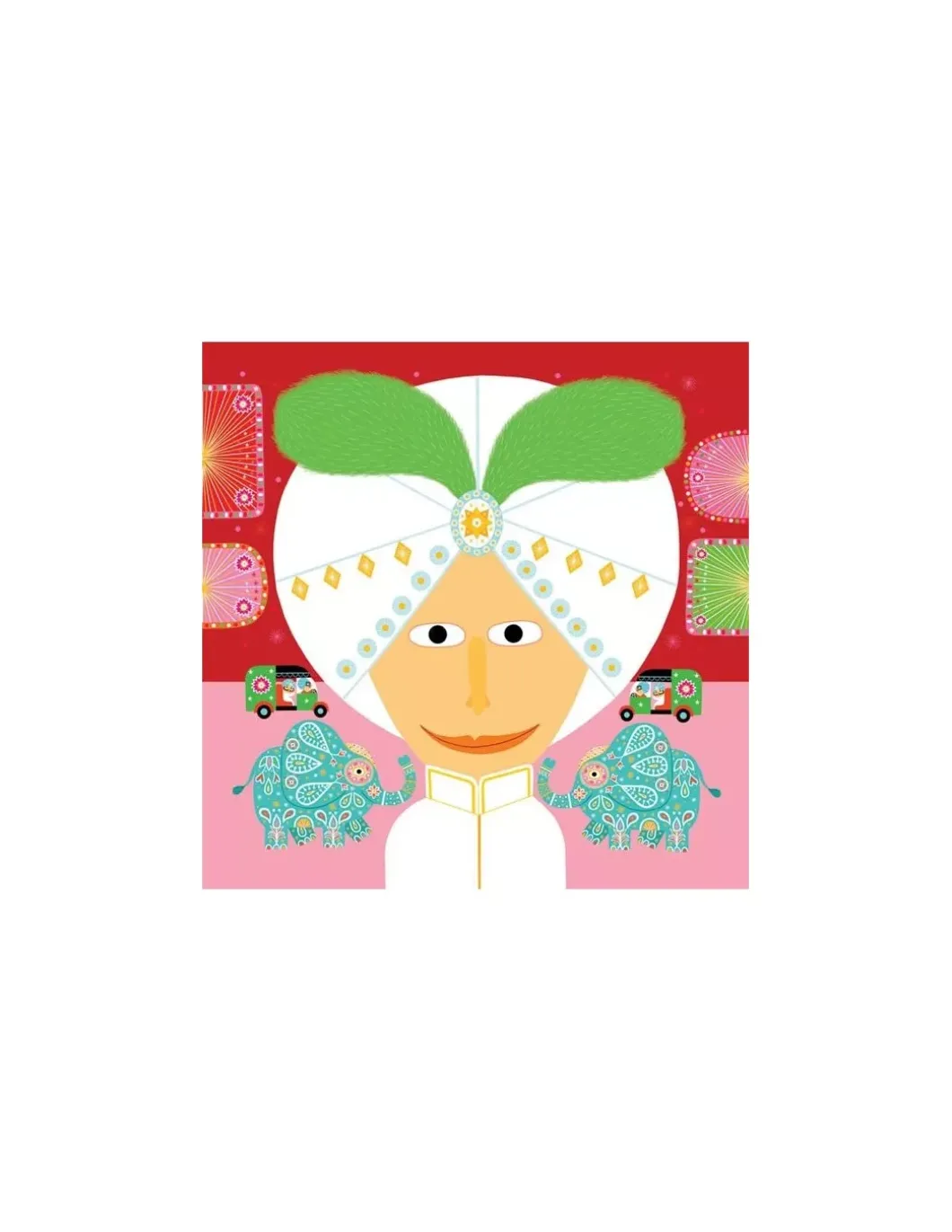 Créer des visages avec des stickers - Djeco