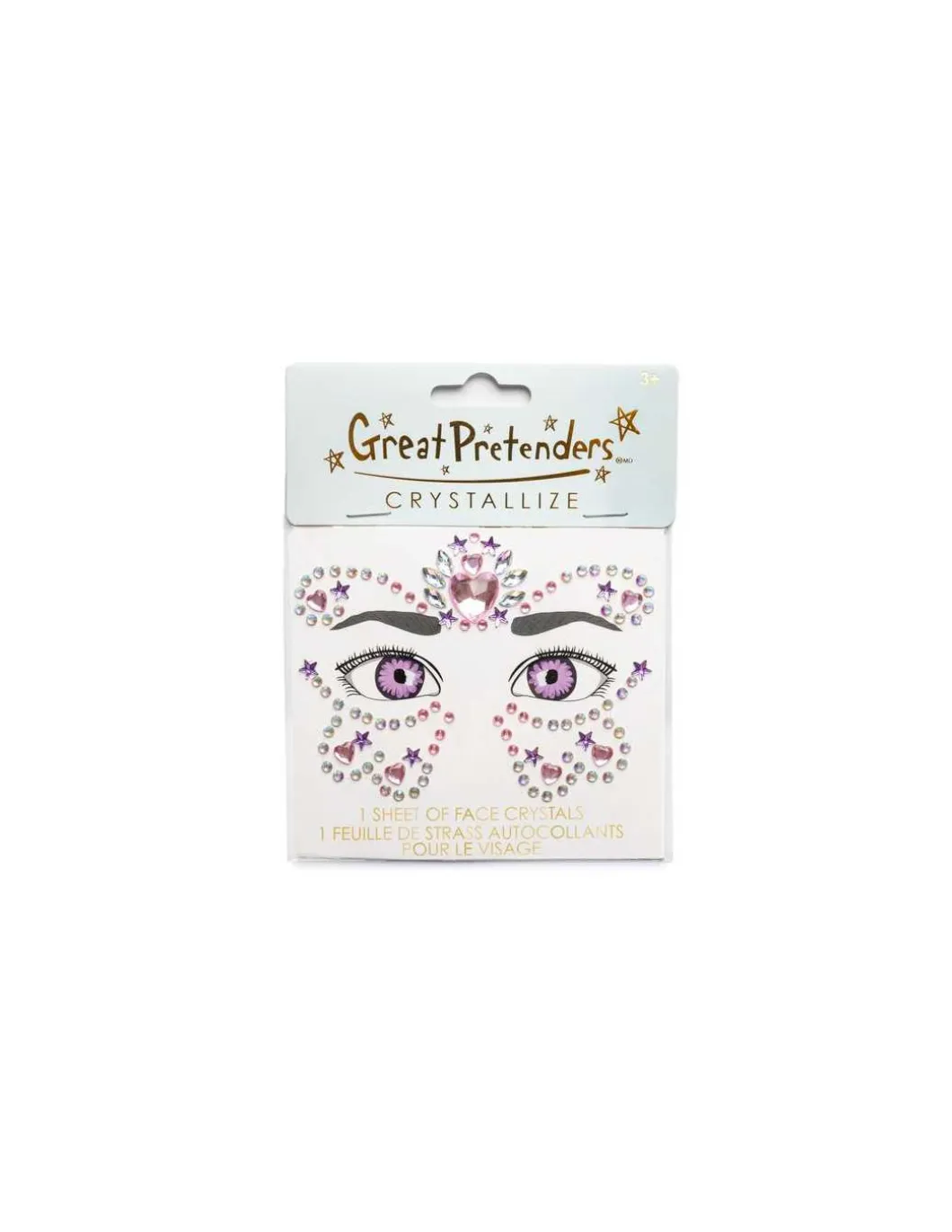 Cristaux autocollants princesse papillon - Great Pretenders