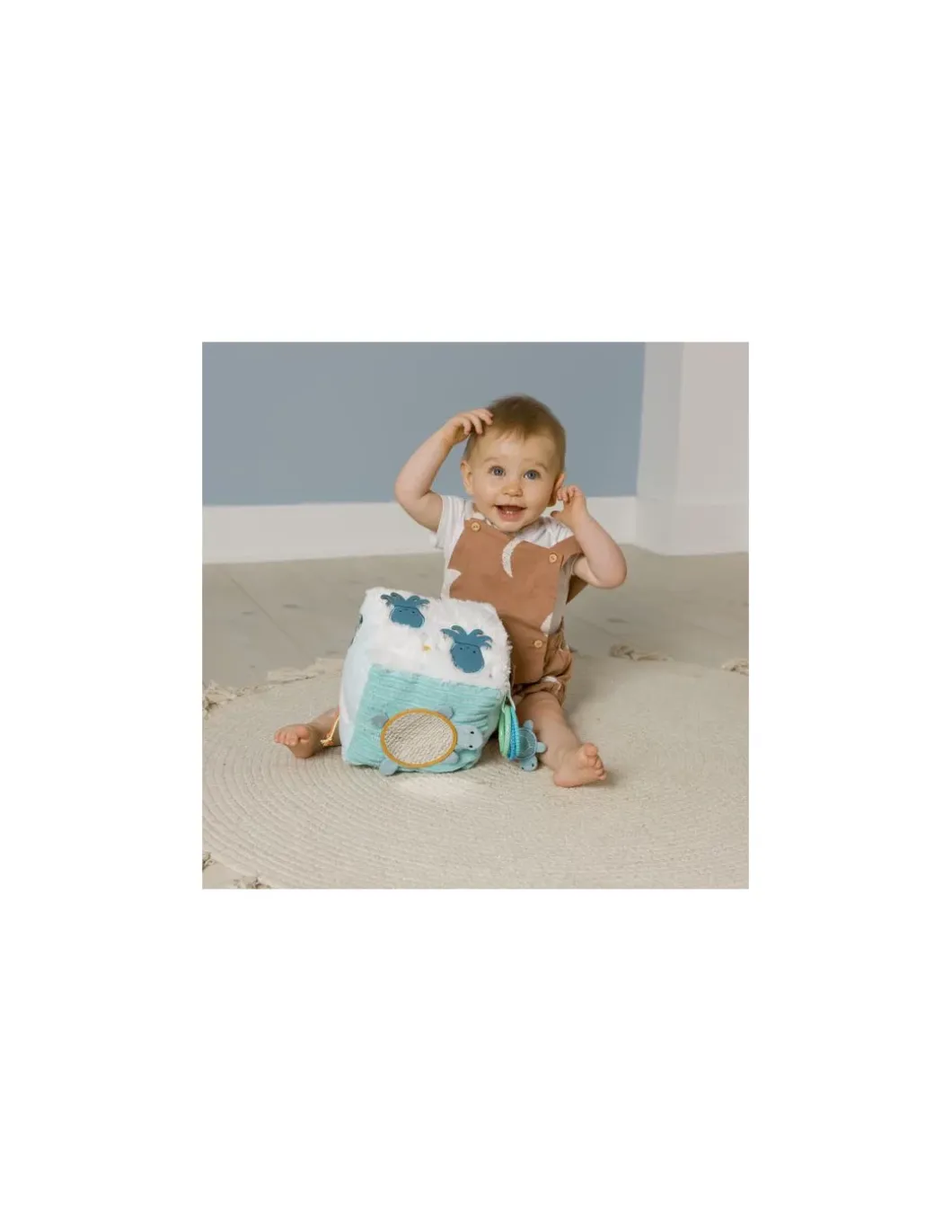 Cube d'activités en tissu Océan - Little Big Friends