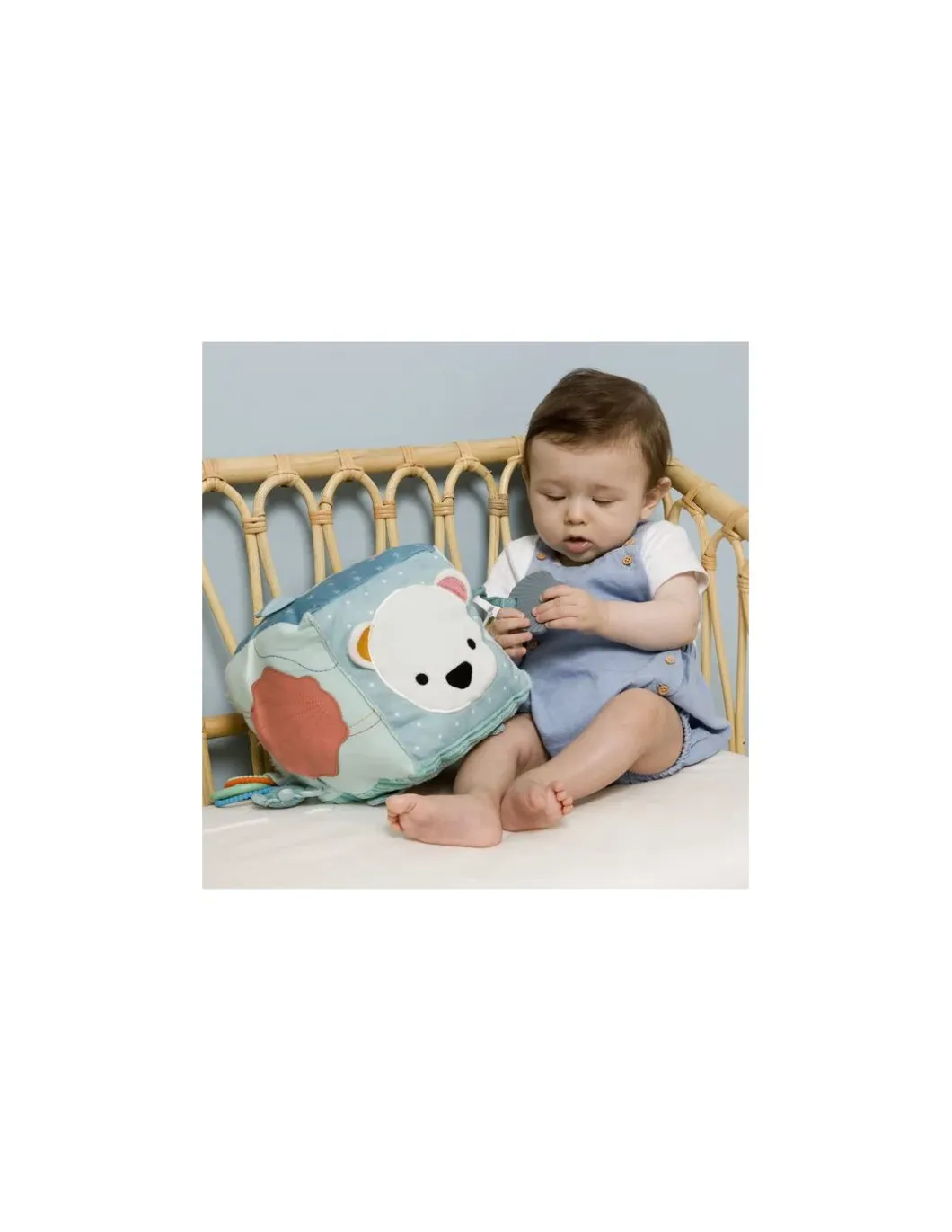 Cube d'activités en tissu Océan - Little Big Friends