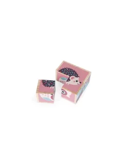 Cubes en bois bébés animaux - Janod