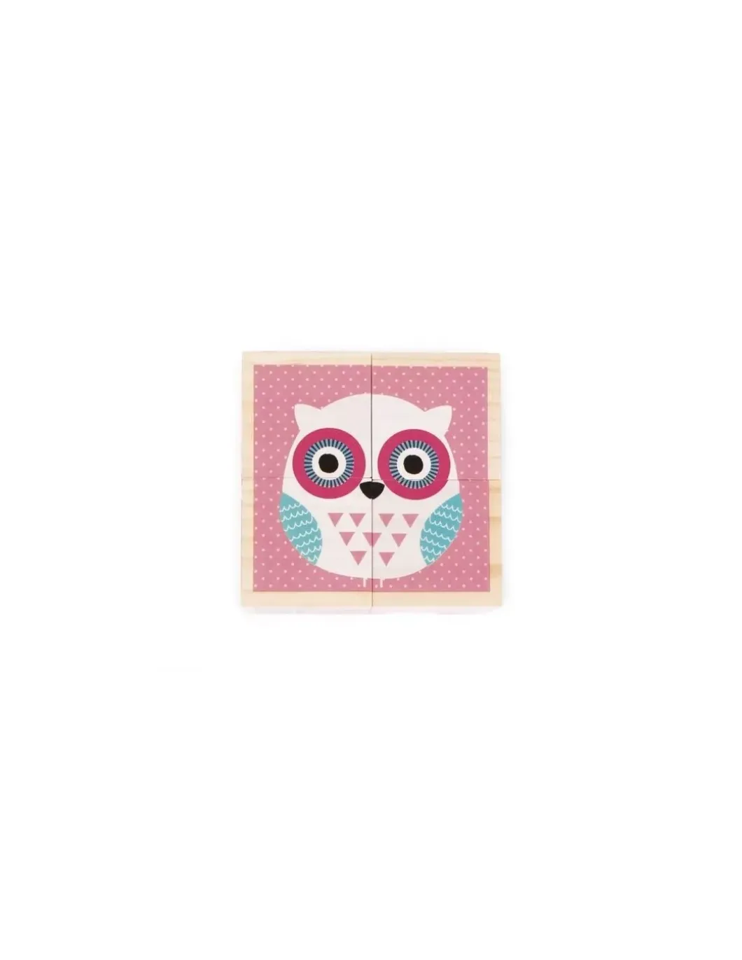 Cubes en bois bébés animaux - Janod