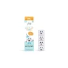 Cubes lumineux blancs Party Pal - Glo Pals