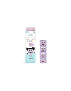 Cubes lumineux violets Lila - Glo Pals