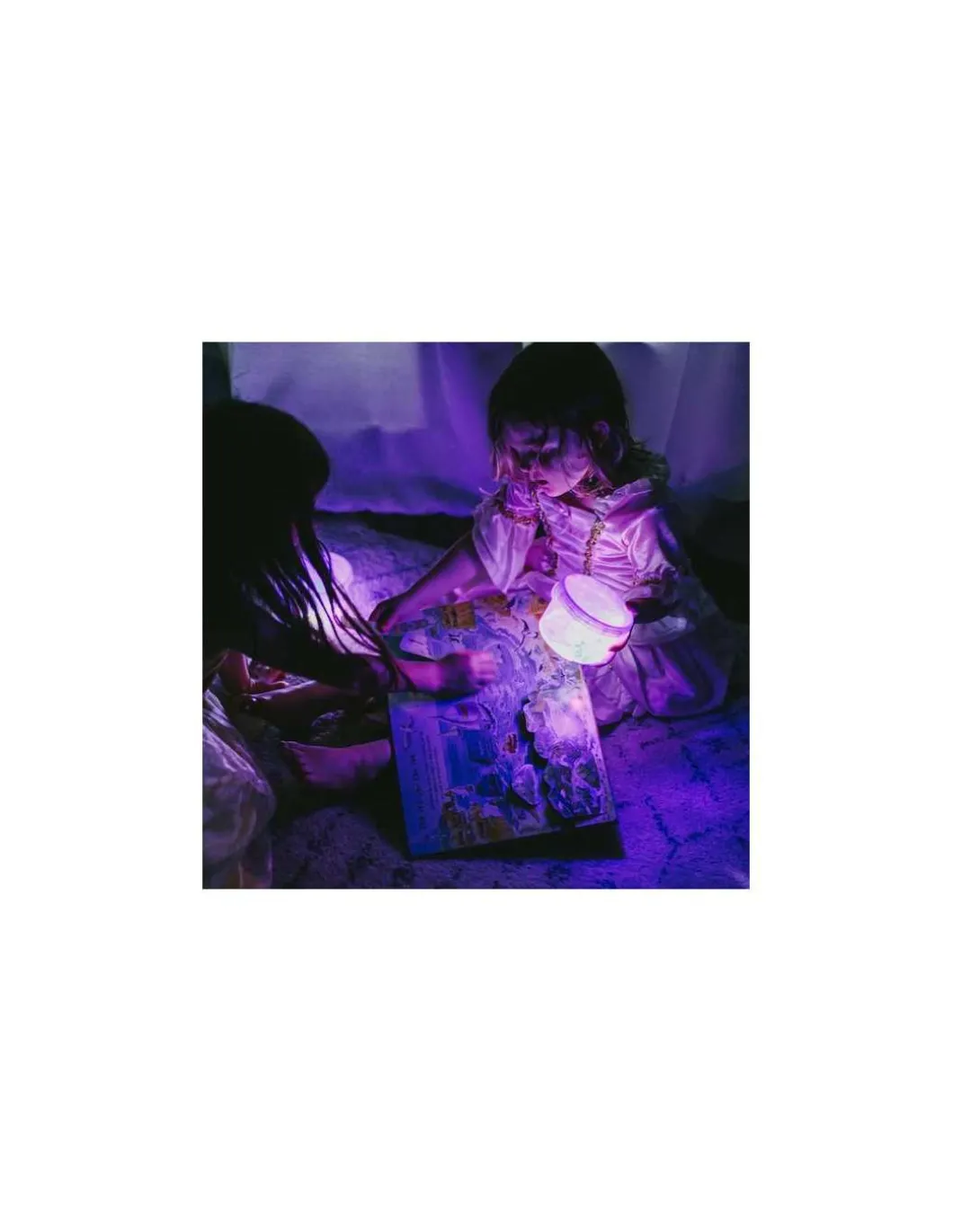 Cubes lumineux violets Lila - Glo Pals