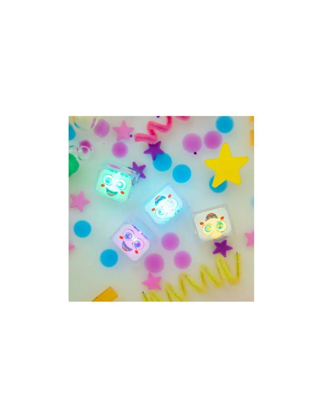 Cubes lumineux violets Lila - Glo Pals