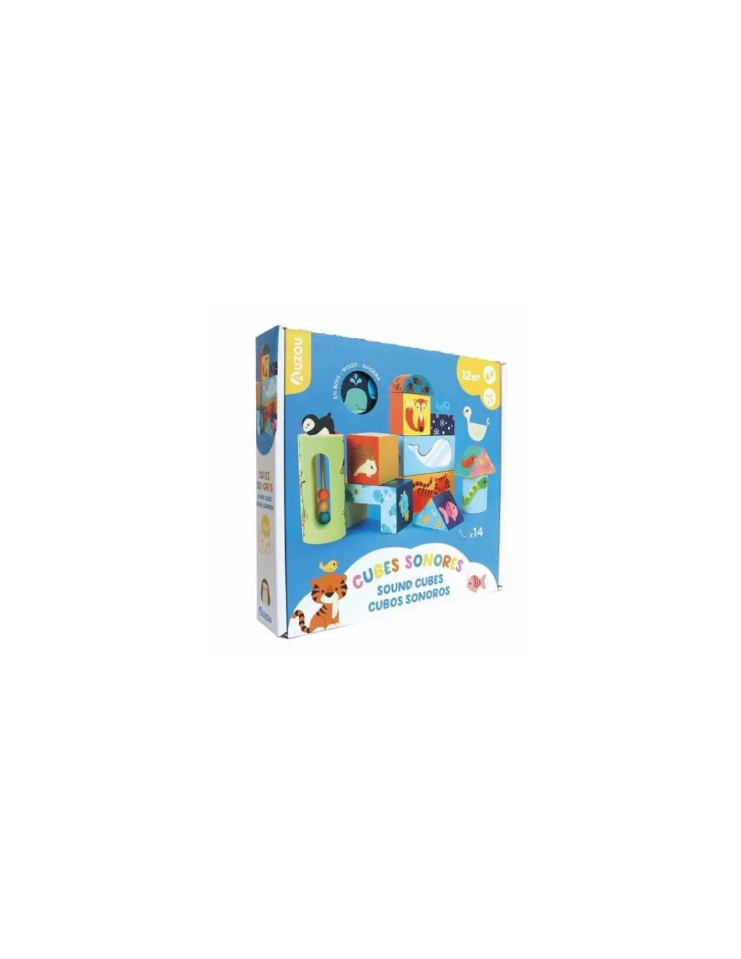 Cubes sonores - Auzou
