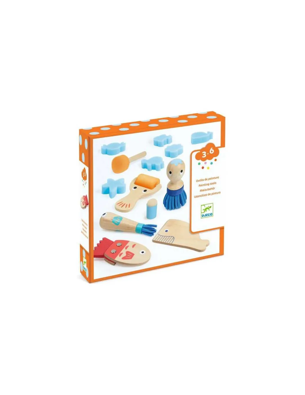 Curieux outils pour peindre - Djeco
