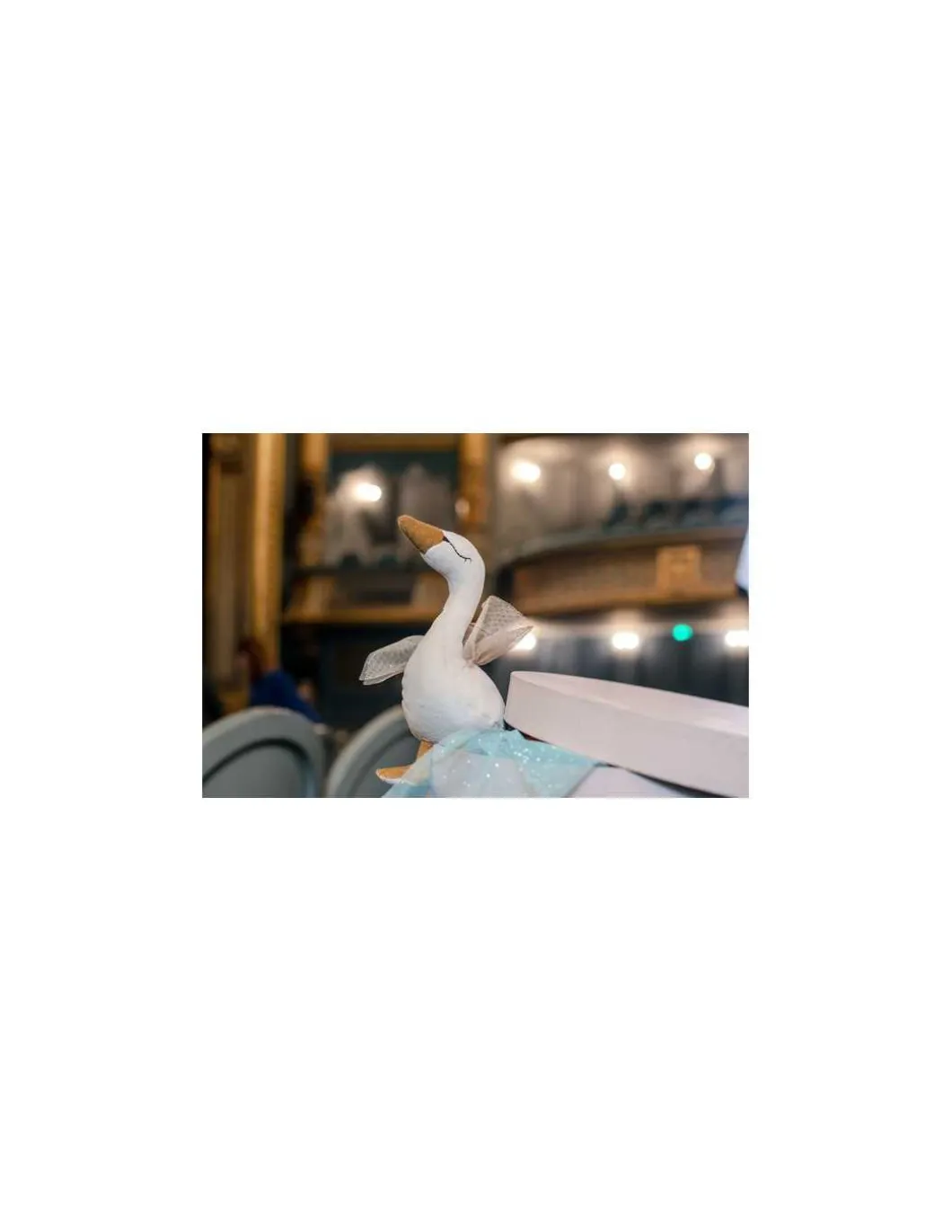 Cygne hochet crème La petite école de danse - Moulin Roty