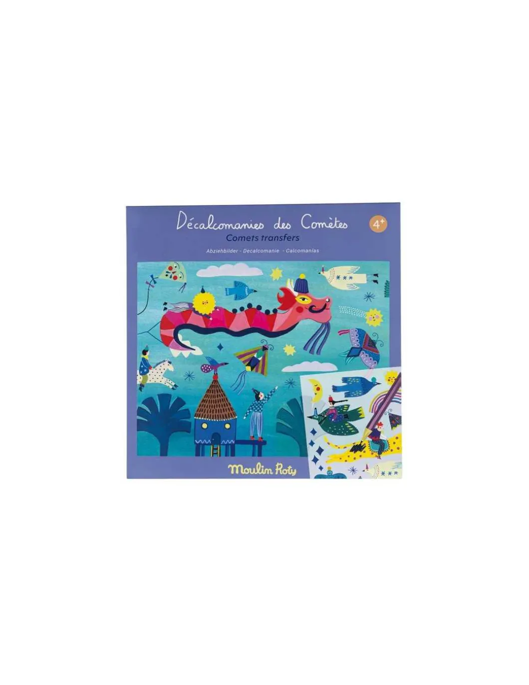 Décalcomanies Les comètes filantes - Moulin Roty