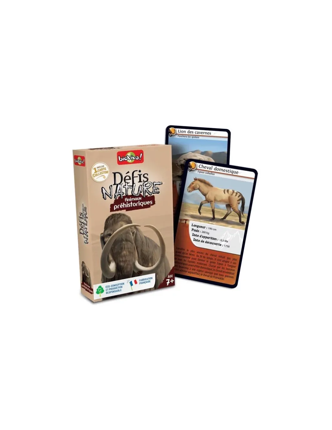 Défis nature Animaux préhistoriques - Bioviva