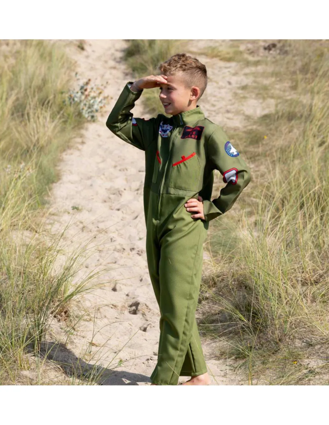 Déguisement de pilote de chasse 5-7 ans - Labay