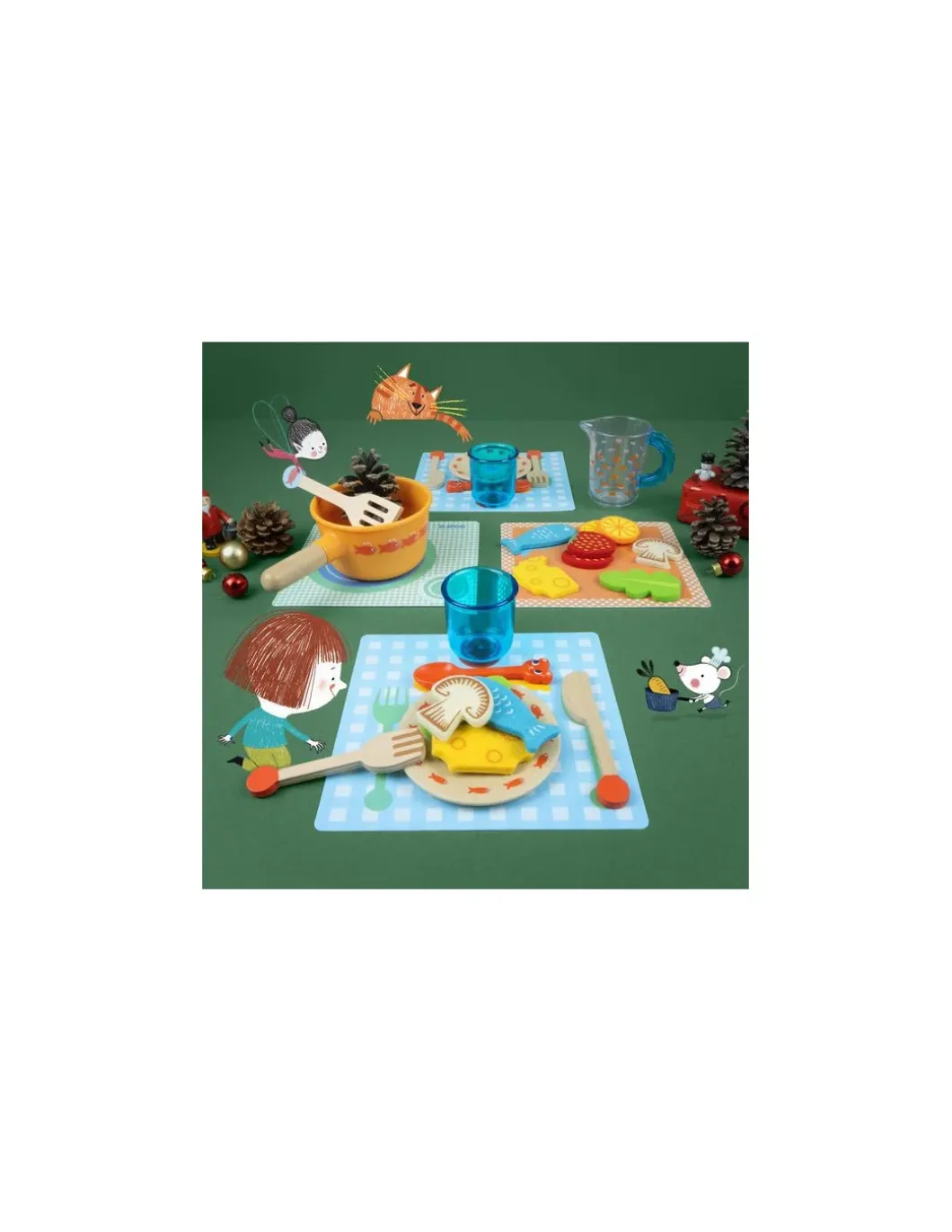 Dinette à table les chats - Djeco