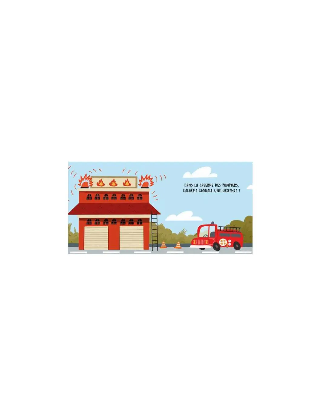 Douces histoires sonores Les Pompiers - Sassi
