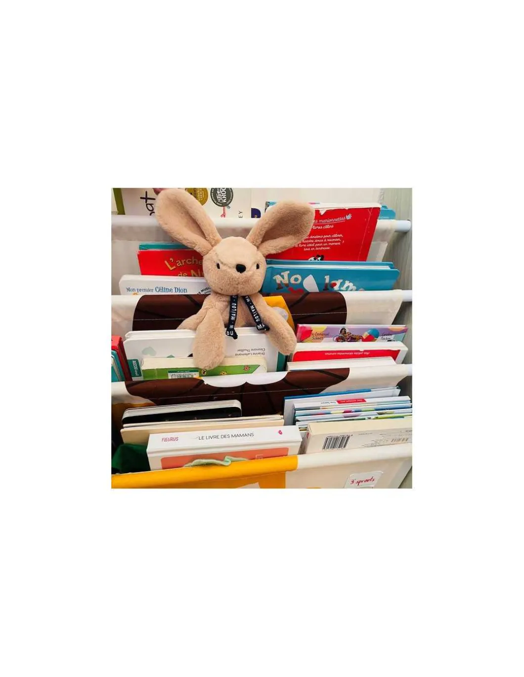 Doudou beige lapin Dorlotin - Maïlou Tradition