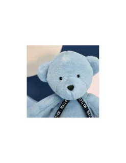 Doudou bleu ours Dorlotin - Maïlou Tradition