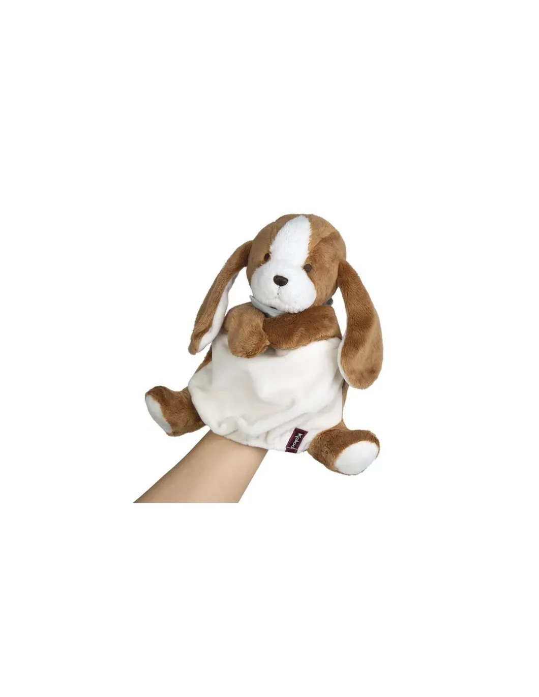 Doudou marionnette Chien Tiramisu - Kaloo