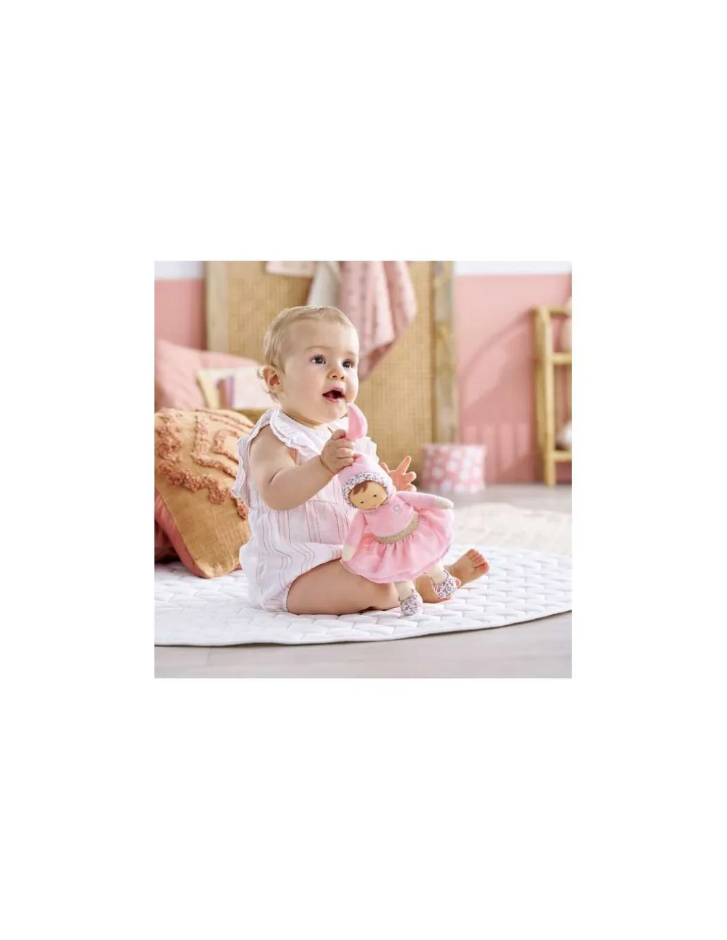 Doudou Miss Ballerine Rose Grenadine - Corolle