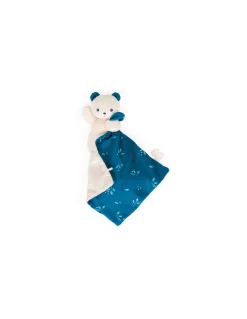Doudou ours Carré Douceur Noctambule - Kaloo