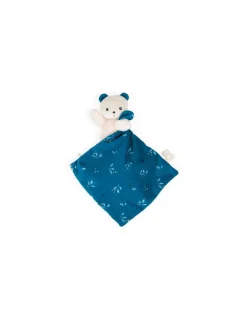 Doudou ours Carré Douceur Noctambule - Kaloo