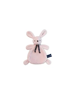 Doudou rosée lapin Dorlotin - Maïlou Tradition