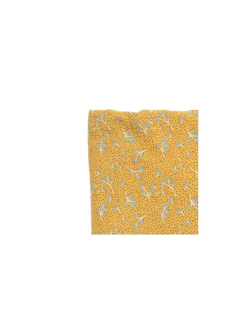 Drap housse ocre lit bébé Trois petits lapins - Moulin Roty