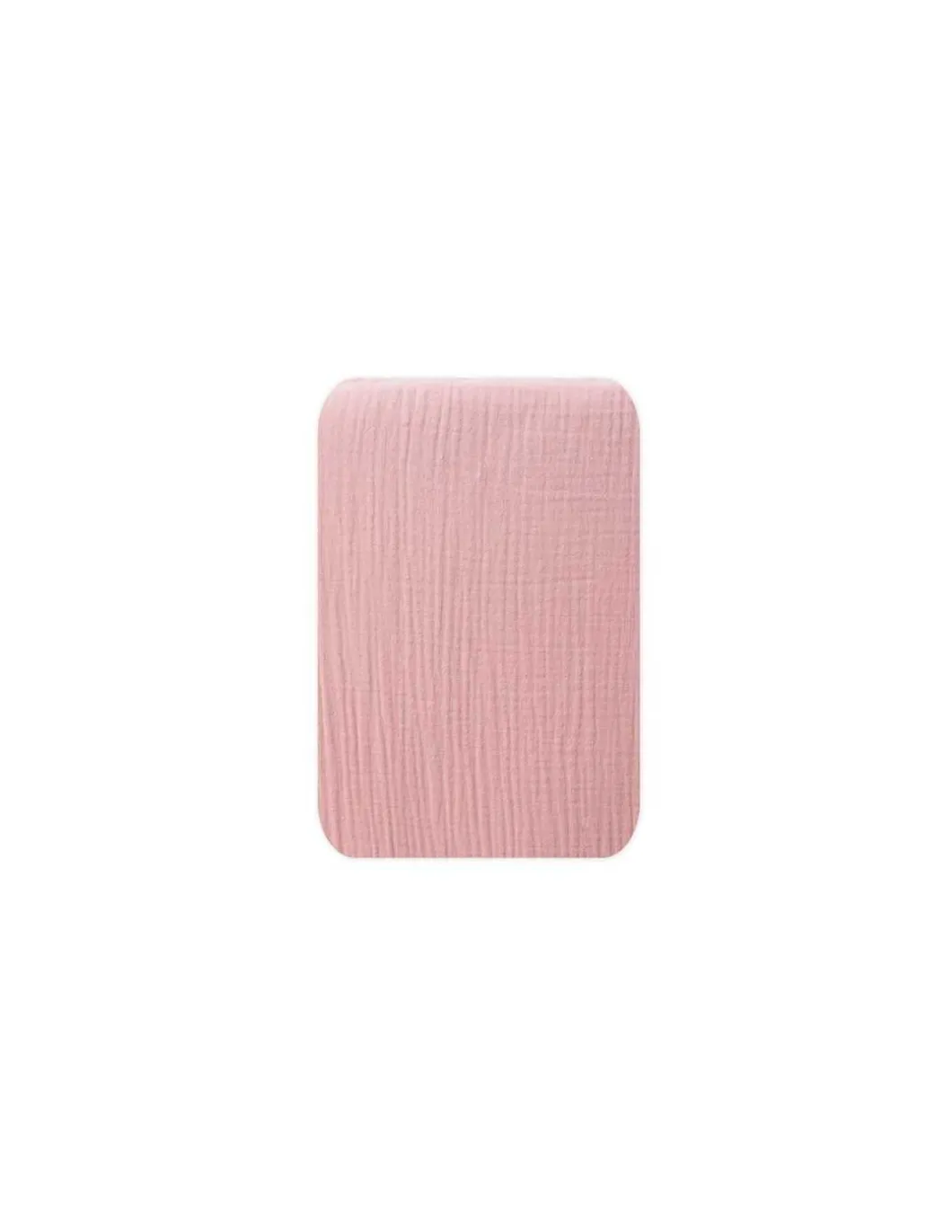 Drap housse rose lit bébé Après la pluie - Moulin Roty