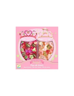 Duo de tiares rose - Djeco