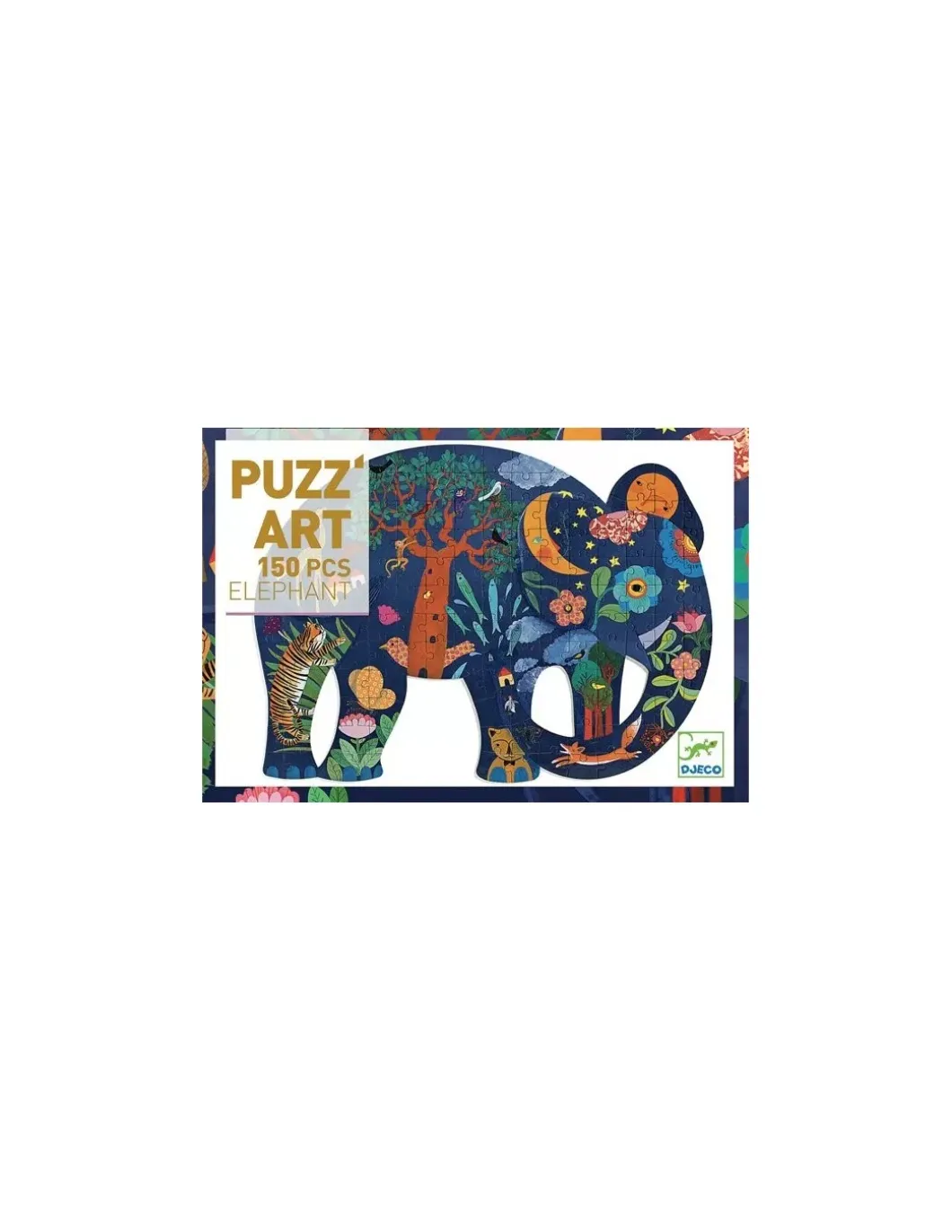 Elephant Puzz'art 150 pièces - Djeco