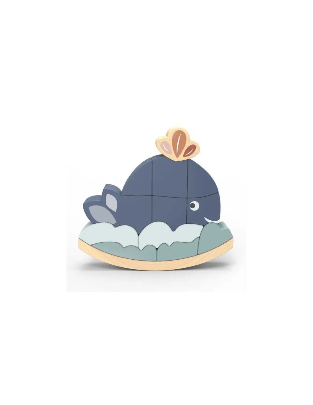 Empilable culbuto baleine - Speedy Monkey