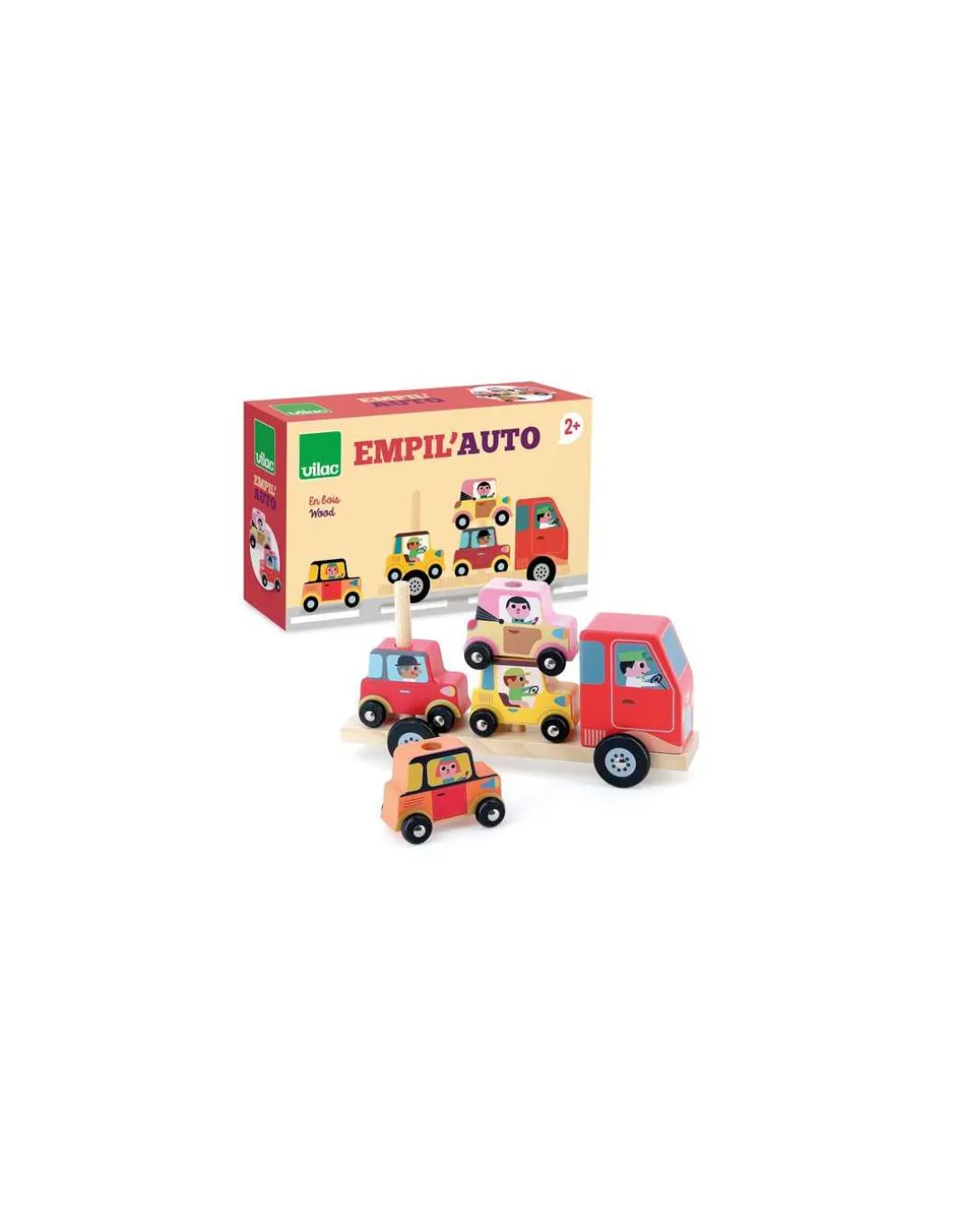 Empil’auto 4 pièces Ingela P.Arrhenius - Vilac