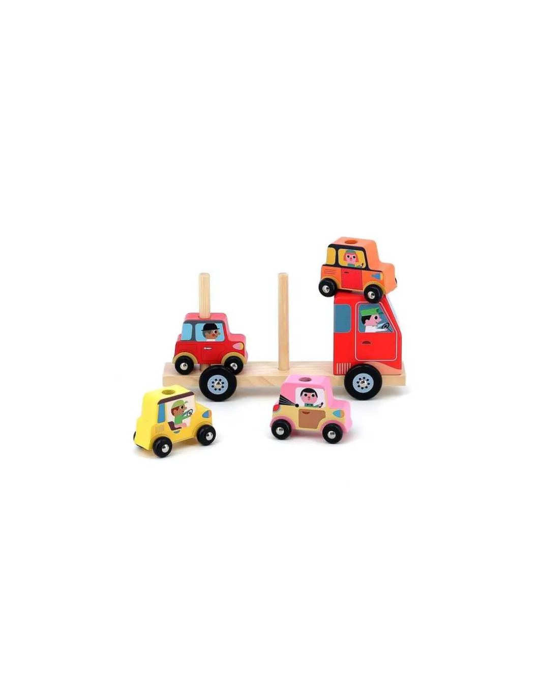 Empil’auto 4 pièces Ingela P.Arrhenius - Vilac